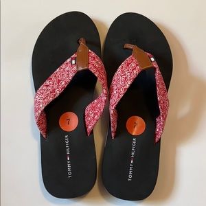 Tommy Hilfiger flip flops